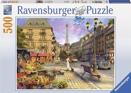 Ravensburger Puzzel Wandeling Door Parijs - Legpuzzel - 500 Stukjes 1 Ravensburger Puzzel Wandeling Door Parijs - Legpuzzel - 500 Stukjes