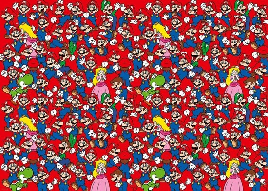 Ravensburger Puzzel Super Mario - Legpuzzel - 1000 Stukjes Challenge 3 Ravensburger Puzzel Super Mario - Legpuzzel - 1000 Stukjes Challenge - Afbeelding 3