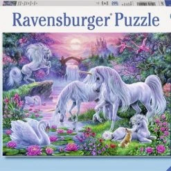 Ravensburger Puzzel Eenhoorns In Het Avondrood - Legpuzzel - 150 Stukjes