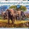 Ravensburger Puzzel Olifantenfamilie - Legpuzzel - 500 Stukjes