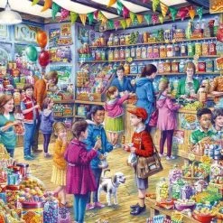 Gibsons The Old Sweet Shop Puzzel (500 XL) -Goedkope puzzels winkel 550x393 3