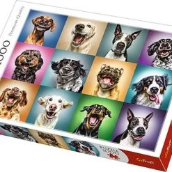 Trefl Grappige Honden Puzzel - 1000 Stukjes -Goedkope puzzels winkel 550x394 3
