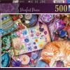 Ravensburger Puzzel Tevreden Kat - Legpuzzel - 500 Stukjes