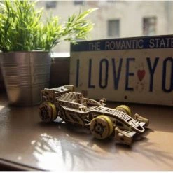 Wooden City Bolid Race Auto - Houten Modelbouw -Goedkope puzzels winkel 550x396 13