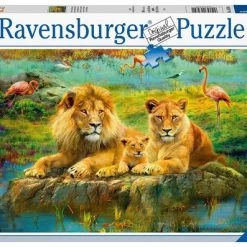 Ravensburger Puzzel Leeuwen In De Savanne - Legpuzzel - 500 Stukjes
