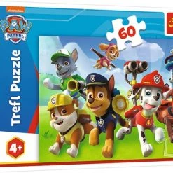 Trefl Paw Patrol Puzzel - 60 Stukjes -Goedkope puzzels winkel 550x397 3