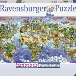 Ravensburger Puzzel Wereldwonderen - Legpuzzel - 2000 Stukjes