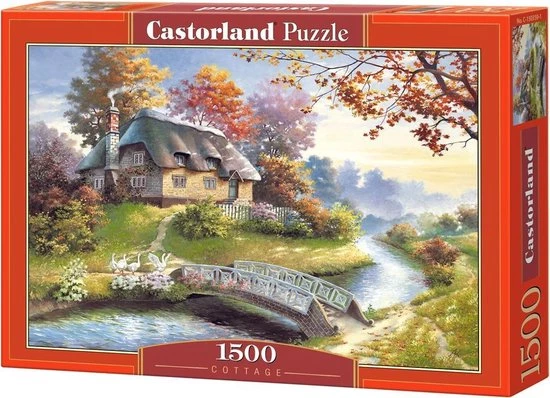 Castorland Cottage - Legpuzzel - 1500 Stukjes 1 Castorland Cottage - Legpuzzel - 1500 Stukjes