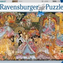 Ravensburger Puzzel Disney Cinderella The Glass Slipper - Legpuzzel - 2000 Stukjes