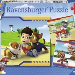 Ravensburger PAW Patrol: Helden Met Vacht - Puzzel - 3x49 Stukjes