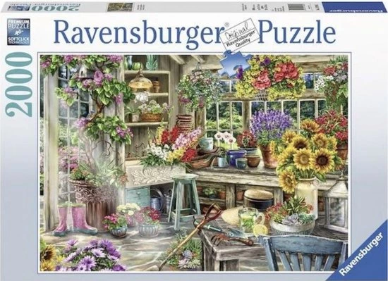 Ravensburger Puzzel Paradijs Van De Tuinman - Legpuzzel - 2000 Stukjes 1 Ravensburger Puzzel Paradijs Van De Tuinman - Legpuzzel - 2000 Stukjes