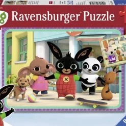 Ravensburger Puzzel Bing Bunny - 2x 12 Stukjes