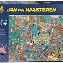 Jan Van Haasteren De Muziekwinkel Puzzel - 5000 Stukjes -Goedkope puzzels winkel 550x399 7
