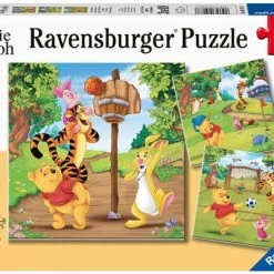 Ravensburger Puzzel Disney Winnie The Pooh Sportdag - 3x49 Stukjes - Kinderpuzzel