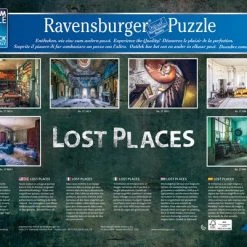 Ravensburger Puzzel Lost Places: Mysterious Castle Library - Legpuzzel - 1000 Stukjes -Goedkope puzzels winkel 550x401