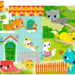 Djeco - Djeco Puzzel Pachat En Z'n Vriendjes 24 Stuks -Goedkope puzzels winkel 550x401 6