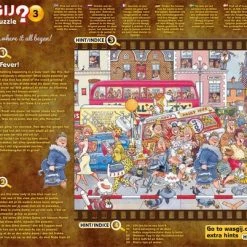 Wasgij Retro Original 3 Werk Aan De Weg! Puzzel - 1000 Stukjes -Goedkope puzzels winkel 550x402 10