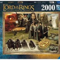 Ravensburger Puzzel Lord Of The Rings Fellowship Of The Ring - Legpuzzel - 2000 Stukjes -Goedkope puzzels winkel 550x402 4