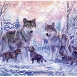 Ravensburger Puzzel Arctische Wolven - Legpuzzel - 1000 Stukjes -Goedkope puzzels winkel 550x402 5