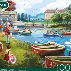 Jumbo Falcon Puzzel The Boating Lake - Legpuzzel - 1000 Stukjes -Goedkope puzzels winkel 550x403 12