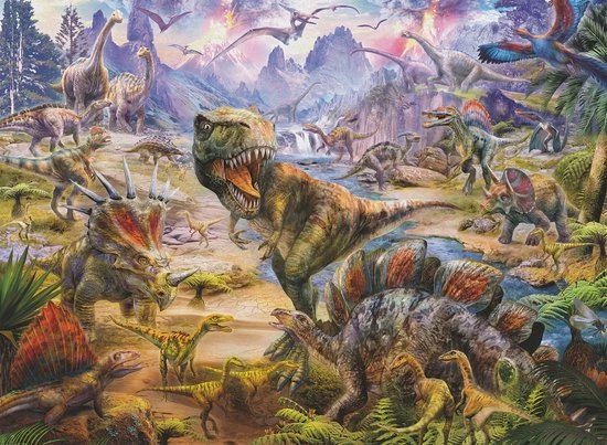 Ravensburger Puzzel Gigantische Dinosauri Rs - Legpuzzel - 300XXL Stukjes 2 Ravensburger Puzzel Gigantische Dinosauri Rs - Legpuzzel - 300XXL Stukjes - Afbeelding 2