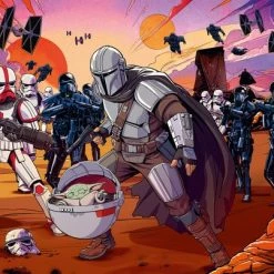 Ravensburger Puzzel Star Wars The Mandalorian De Krachtmeting - Legpuzzel - 200XXL Stukjes -Goedkope puzzels winkel 550x403 23