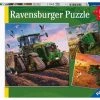 Ravensburger Kinderpuzzel John Deere In Aktie - 3 X 49 Stukjes