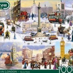 Jumbo Falcon Puzzel A Winter In London - Legpuzzel - 1000 Stukjes -Goedkope puzzels winkel 550x404 15