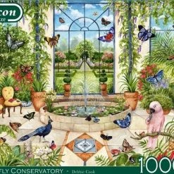 Jumbo Falcon Puzzel Butterfly Conservatory - Legpuzzel - 1000 Stukjes -Goedkope puzzels winkel 550x404 16
