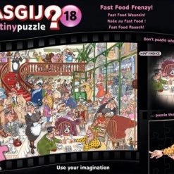 Wasgij Destiny 18 Fast Food Waanzin Puzzel - 1000 Stukjes -Goedkope puzzels winkel 550x404 17
