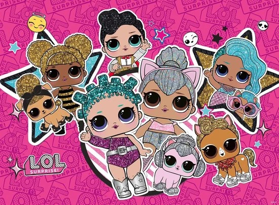 Ravensburger Puzzel L.O.L. Suprise - Legpuzzel - 200 Stukjes 2 Ravensburger Puzzel L.O.L. Suprise - Legpuzzel - 200 Stukjes - Afbeelding 2