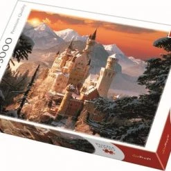 Trefl Neuschwanstein Kasteel Bavaria In De Winter - 3000 Stukjes -Goedkope puzzels winkel 550x404 21