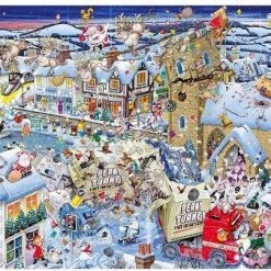 Gibsons I Love Christmas Puzzel (1000 Stukjes) -Goedkope puzzels winkel 550x404 29
