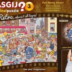Wasgij Retro Original 3 Werk Aan De Weg! Puzzel - 1000 Stukjes -Goedkope puzzels winkel 550x406 15
