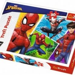 Trefl Spiderman Puzzel - 30 Puzzel Stukjes - Marvel Vanaf 3 Jaar -Goedkope puzzels winkel 550x406 17