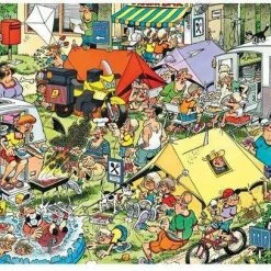 Jumbo, Jan Van Haasteren Jan Van Haasteren Camping Puzzel - 500 Stukjes -Goedkope puzzels winkel 550x407 1