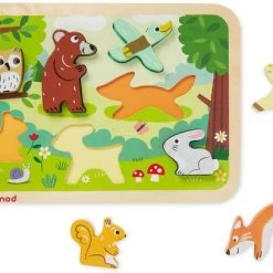 Janod Chunky Puzzel Bosdieren 14 Janod Chunky Puzzel Bosdieren -Goedkope puzzels winkel 550x407 10