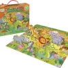 Grafix 3D Puzzel Safari | Legpuzzel Voor Kinderen | 55 Puzzelstukjes + 5 3D Stukjes | Puzzelen Vanaf 3 Jaar