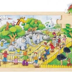 Goki Puzzel Op Bezoek In De Zoo -Goedkope puzzels winkel 550x410 6
