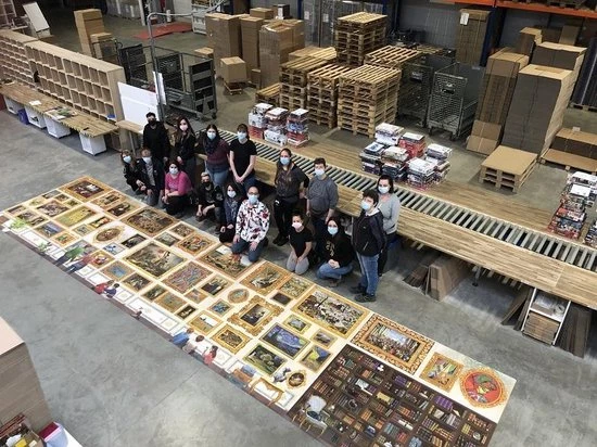 Grafika - Reis Rond De Kunst (kunst Puzzel, 54.000 Stukjes, 864 X 204 Cm) 3 Grafika - Reis Rond De Kunst (kunst Puzzel, 54.000 Stukjes, 864 X 204 Cm) - Afbeelding 3