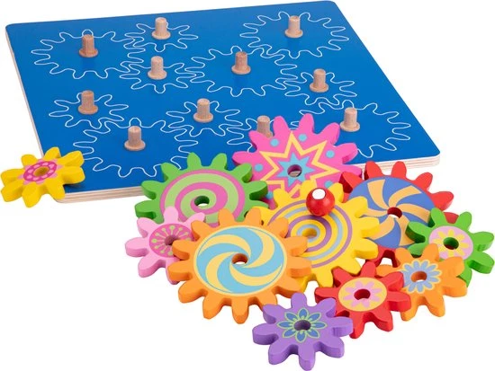 New Classic Toys - Puzzel Met Roterende Tandwielen 2 New Classic Toys - Puzzel Met Roterende Tandwielen - Afbeelding 2