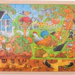 Goki Legpuzzel Tuin Junior Hout 96 Stukjes