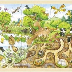Goki Puzzel: Op Ontdekking In De Natuur 96-delig -Goedkope puzzels winkel 550x414 7