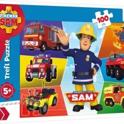 Trefl Brandweerman Sam Puzzel - 100 Stukjes