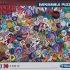 Clementoni - Impossible Legpuzzel - Stranger Things - 1000 Stukjes, Puzzel Volwassenen