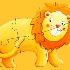 Djeco Puzzel Safaridieren Ouistiti & Zijn Vrienden (4, 6 & 9 Stukjes) -Goedkope puzzels winkel 550x417 2