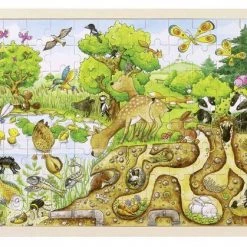 Goki Puzzel: Op Ontdekking In De Natuur 96-delig -Goedkope puzzels winkel 550x419 6