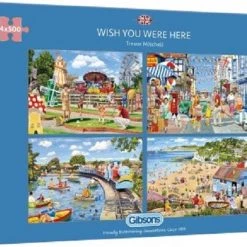 Puzzel Gibsons Wish You Were Here (4x500)