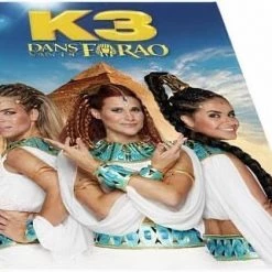 K3 Puzzel En Poster In Tube - K3 Dans Van De Farao - 100 Stukjes -Goedkope puzzels winkel 550x420 12