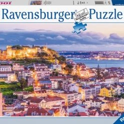 Ravensburger Puzzel Lisbon & Sao Jorge Castle - Legpuzzel - 1000 Stukjes